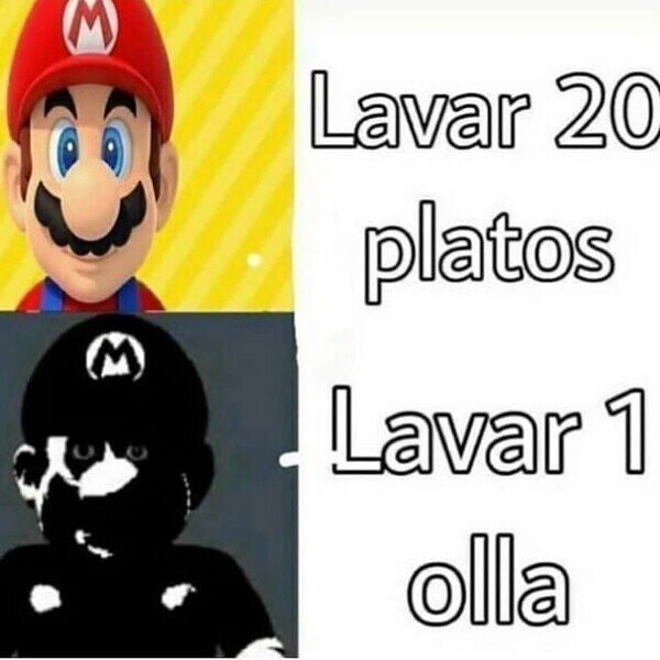Meme_otros - El boss final de fregar los platos