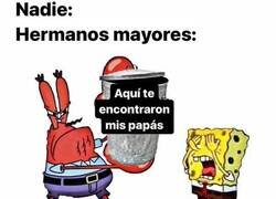 Enlace a Lo que peor sienta a los hermanos pequeños ñ