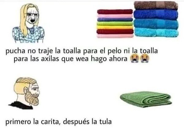 Meme_otros - Ellos, ellas y las toallas