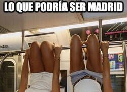 Enlace a Cuando dices que vas al gimnasio pero te pillan en el metro haciendo el pino, por @basedn7