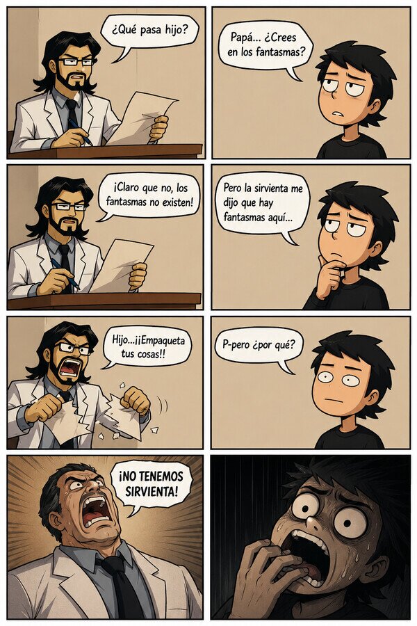 Fantasmas,sirvienta,WTF