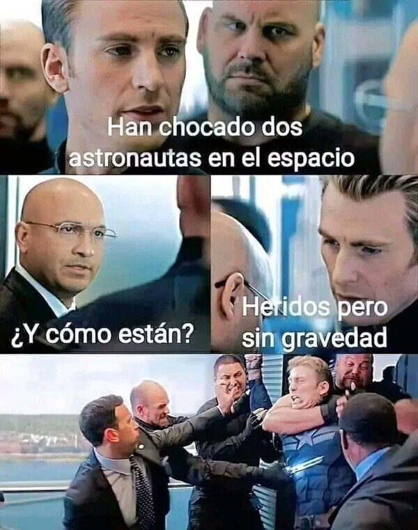 Meme_otros - Al menos no hay gravedad