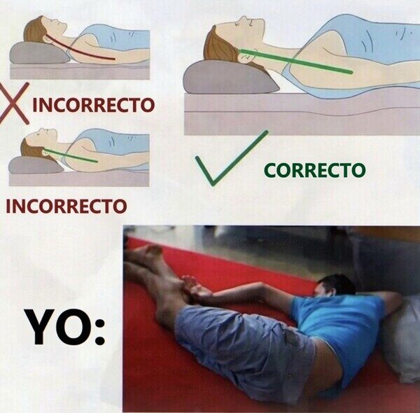 Otros - La forma correcta de dormir