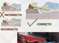 Enlace a La forma correcta de dormir