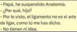 Enlace a Cómo que ligamento no es eso