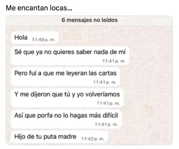 Otros - Las más trastornadas para mí