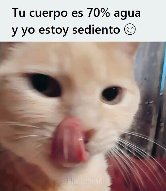 Meme_otros - Necesito hidratarme