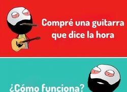 Enlace a La guitarra que te dice la hora
