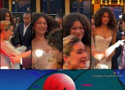 Enlace a La cara de Zendaya cuando Tom saluda a otra chica