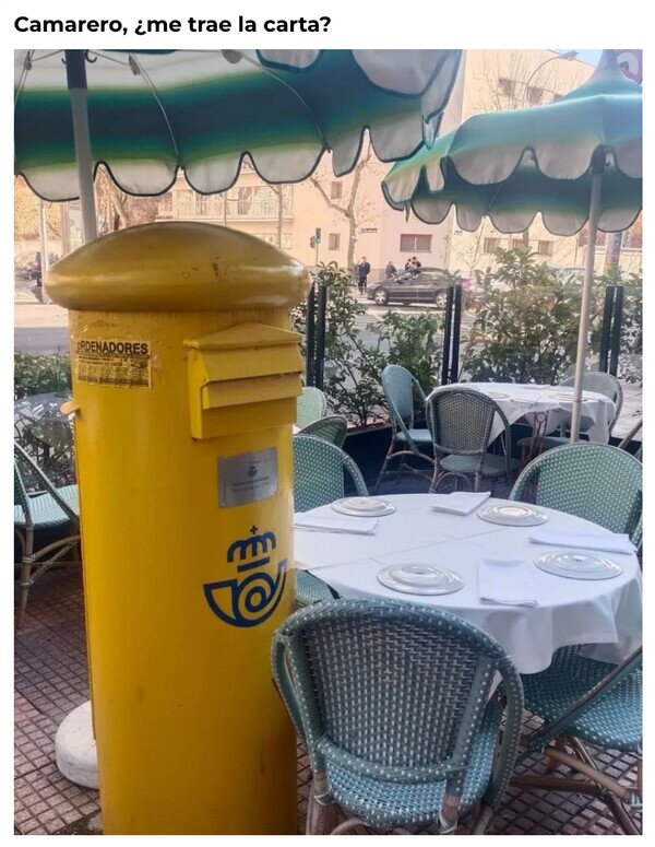 Otros - Cuando un buzón sale a comer