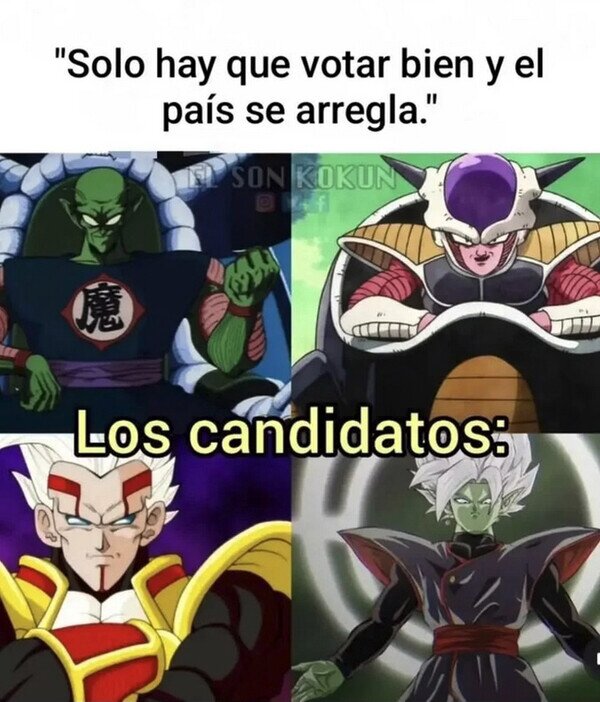 Meme_otros - Solo se presenta gente malvada