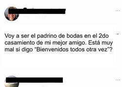 Enlace a Cuando tu amigo se casa por segunda vez