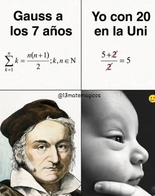 Gauss,pensar,universidad,matem&aacute;ticas