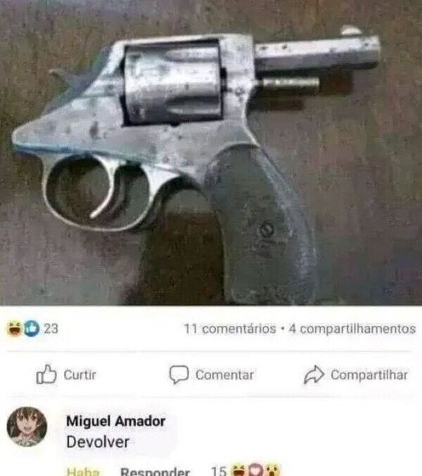 Meme_otros - ¿Cómo llamarías a este arma?