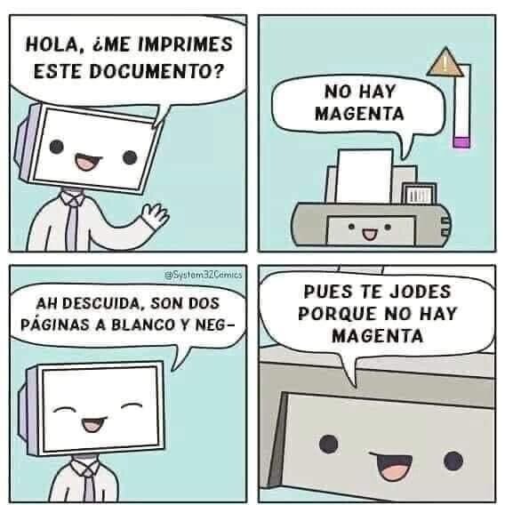 Meme_otros - El magenta es la clave