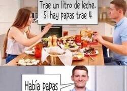 Enlace a Confusión en el súper