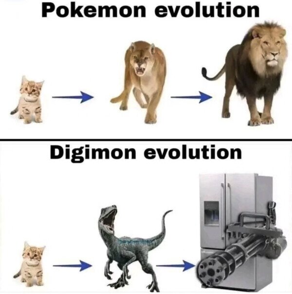 Otros - Las Digievoluciones carecen de sentido