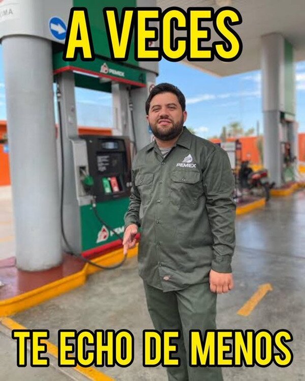 Meme_otros - Se puso intenso el de la gasolinera