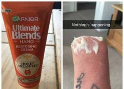 Enlace a La crema restauradora de manos no funciona