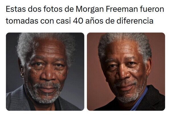 Otros - No pasan los años para Morgan Freeman