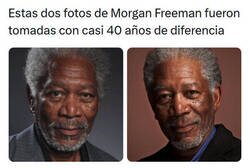 Enlace a No pasan los años para Morgan Freeman