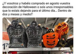 Enlace a Decoración de Halloween en pleno agosto