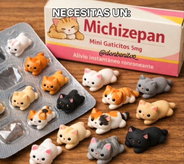 michizepam,gatos,relax