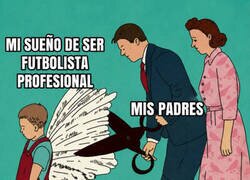 Enlace a Mis padres no me dejan soñar