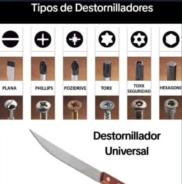 Otros - El cuchillo de punta sirve para todo