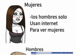 Enlace a ¿Qué ven los hombres en Internet?