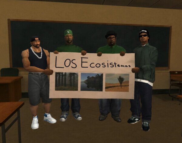 Otros - El grupo 3 haciendo su exposición