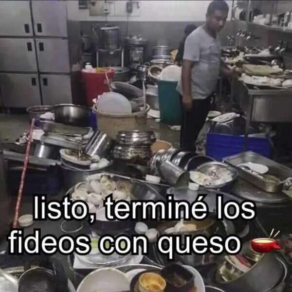 Otros - La que lío cada vez que me preparo algo