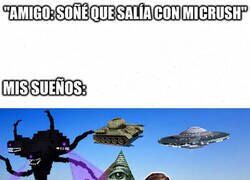 Enlace a No puedo tener sueños más extraños