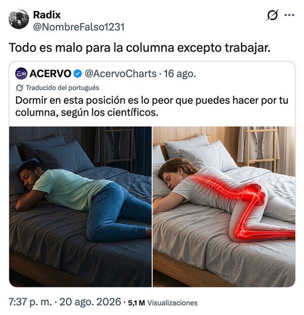 Meme_otros - A la columna no le va bien nada