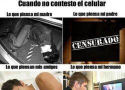 Enlace a Cuando no contesto al móvil