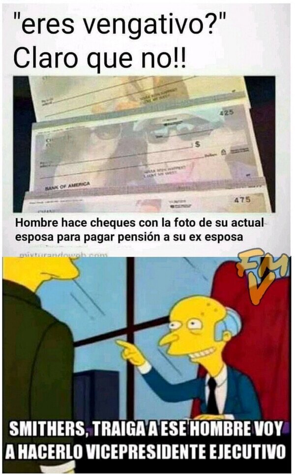 Meme_otros - Cheques personalizados para su ex