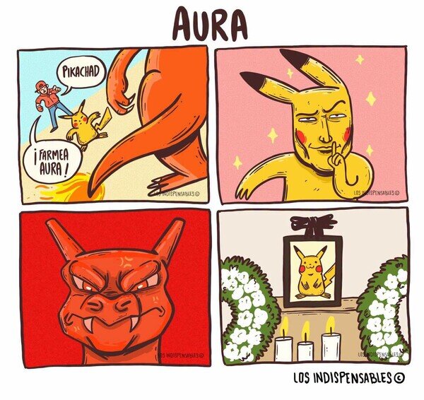 Meme_otros - Para lo que vale farmear aura