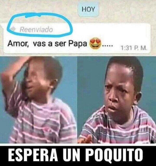 Meme_otros - ¿Cómo que reenviado?