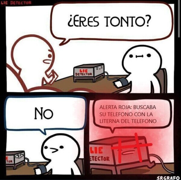 detector,mentira,tonto,buscar,m&oacute;vil,linterna