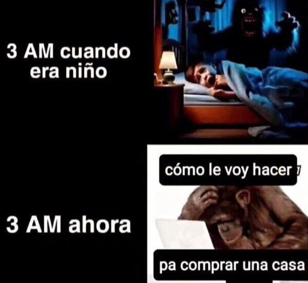 Altas horas de la noche 3AM,noche,miedo,niño,ahora,casa,comprar