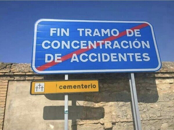 fin,tramo,accidentes,cementerio