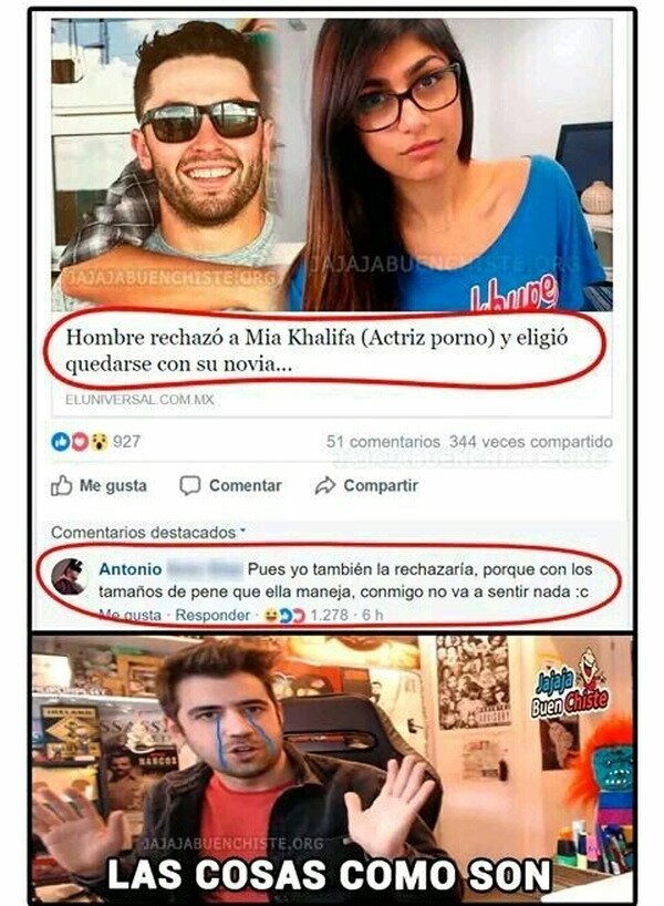 Meme_otros - Yo tampoco podría estar con Mia Khalifa