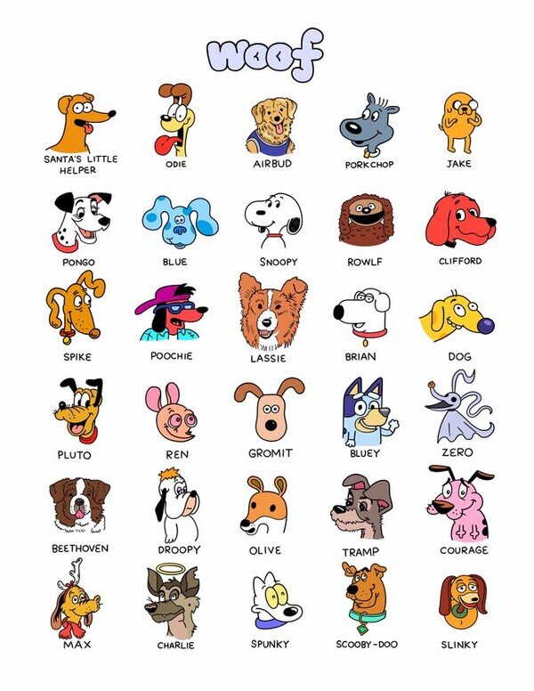 perros,dibujos