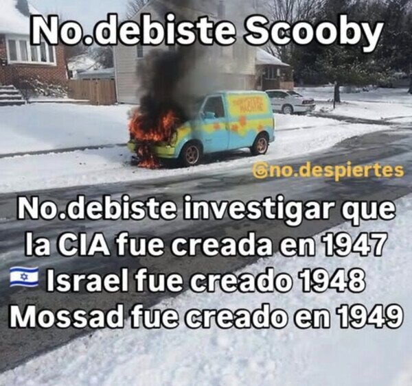 Scooby Doo,Israel,CIA,wtf
