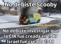 Enlace a Scooby se metió donde no le llamaban