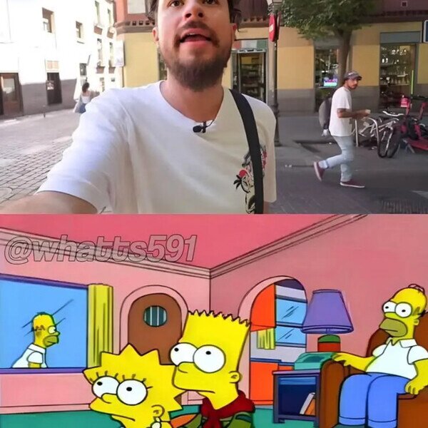 Meme_otros - Luisito Comunica apareció por detrás en un vídeo de Luisito Comunica