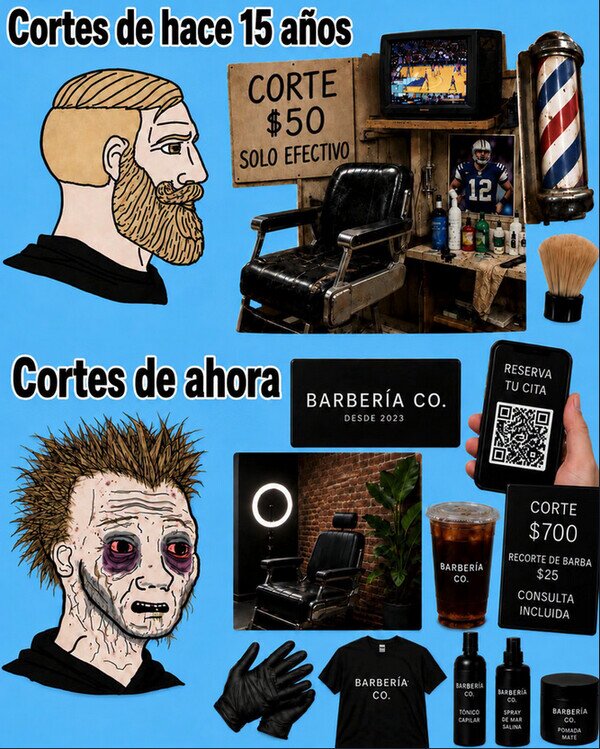 Meme_otros - No sé si estoy en una peluquería o en una hamburguesería