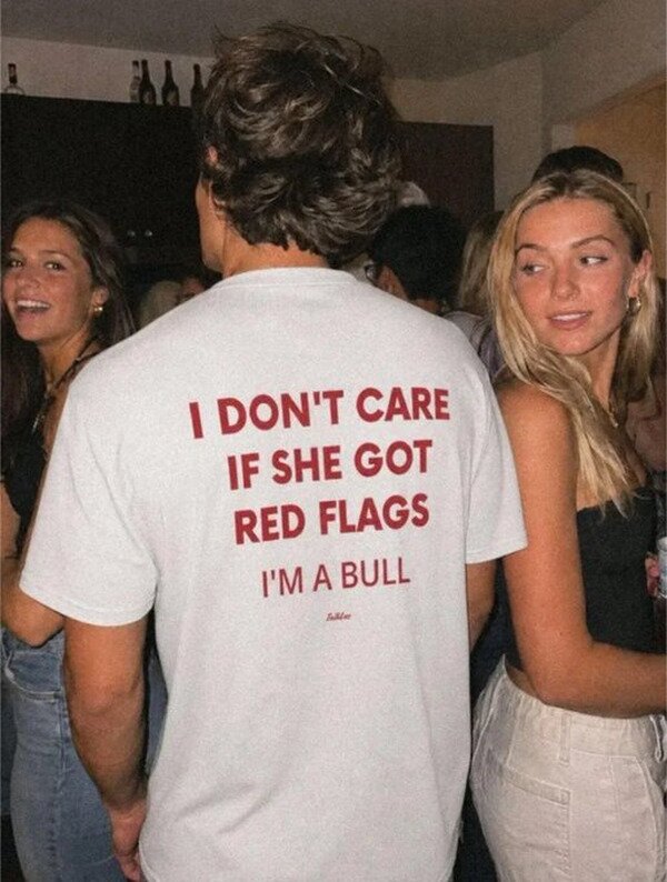 camiseta,red flags,toro