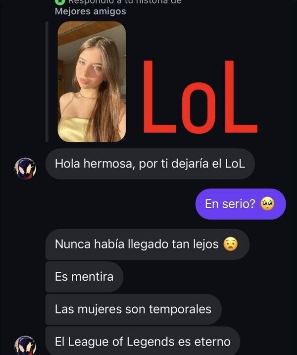 chica,ligar,LOL