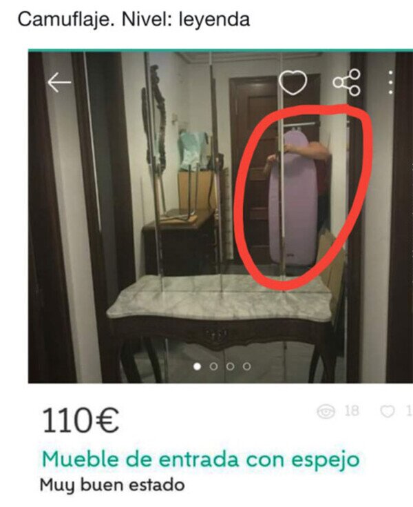 Meme_otros - No es fácil fotografiar un espejo